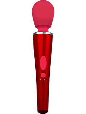 Caresse: Compact Wand Massager, röd