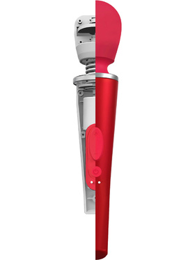 Caresse: Compact Wand Massager, röd