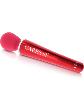 Caresse: Compact Wand Massager, röd