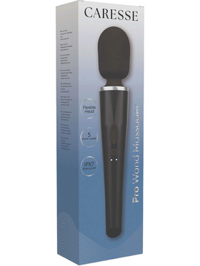 Caresse: Pro Wand Massager, svart