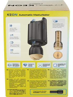 Kiiroo: Keon Automatic Masturbator & FeelVictoria Stroker Kiiroo: Keon Automatic Masturbator & FeelVictoria Stroker