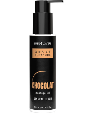 Lube4Lovers: Oils Of Pleasure, Chocolate Massage Oil, 120 ml