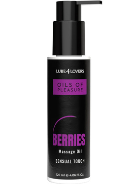 Lube4Lovers: Oils Of Pleasure, Berries Massage Oil, 120 ml