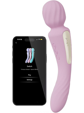 LELO: Switch, Double-Ended Wand Vibrator, rosa