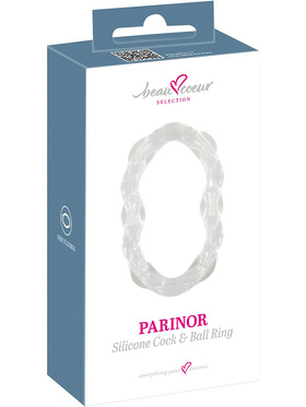 Beau Coeur: Parinor Silicone Cock & Ball Ring