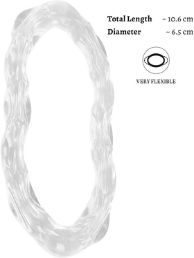 Beau Coeur: Parinor Silicone Cock & Ball Ring