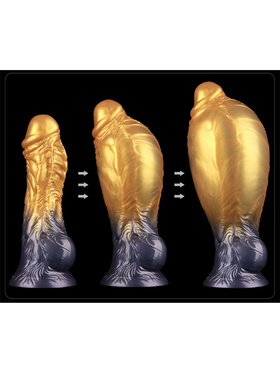LoveToy: Aerosx, Dual Density Inflatable Dildo, 21 cm
