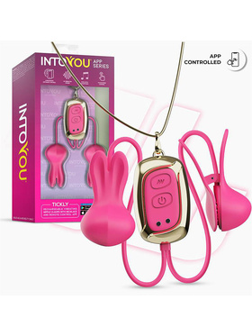 IntoYou: Tickly, Vibrating Nipple Clamps with App