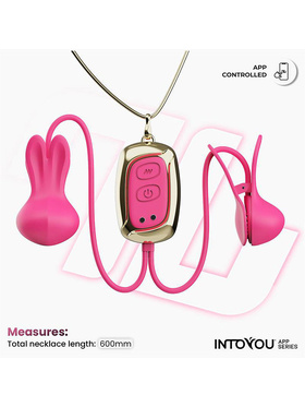 IntoYou: Tickly, Vibrating Nipple Clamps with App