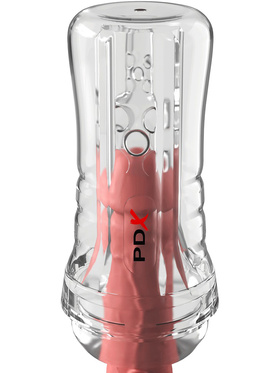 Pipedream PDX Elite: ViewTube Plus, See-Thru EZ-Grip Stroker