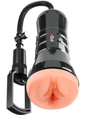 Pipedream Wet Pussies:  Super Sucker XXL, Self-Lubricating Stroker