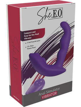 She.E.O: Anal Stimulator Vibrator She.E.O: Anal Stimulator Vibrator