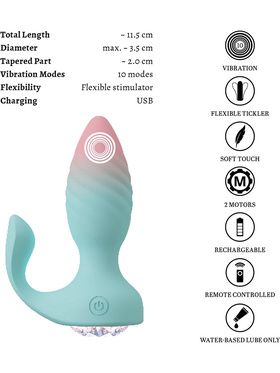 Beau Coeur: Juvela, RC Butt Plug Beau Coeur: Juvela, RC Butt Plug