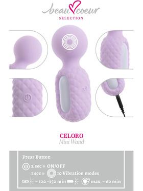 Beau Coeur: Celoro, Mini Wand Beau Coeur: Celoro, Mini Wand