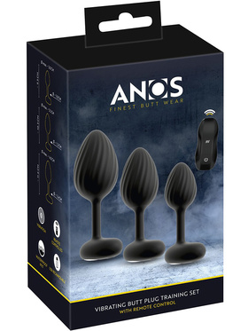 Anos: RC Vibrating Butt Plug Training Set Anos: RC Vibrating Butt Plug Training Set