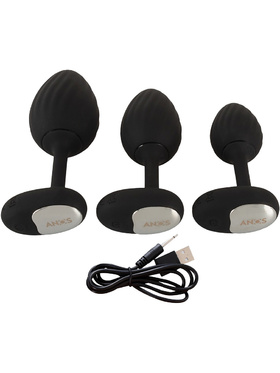 Anos: RC Vibrating Butt Plug Training Set Anos: RC Vibrating Butt Plug Training Set