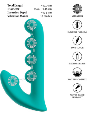 Beau Coeur: Sylora, Unique Beads Vibrator Beau Coeur: Sylora, Unique Beads Vibrator