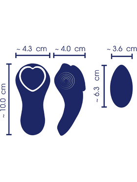 Sweet Smile: RC Panty Vibrator Heart Sweet Smile: RC Panty Vibrator Heart