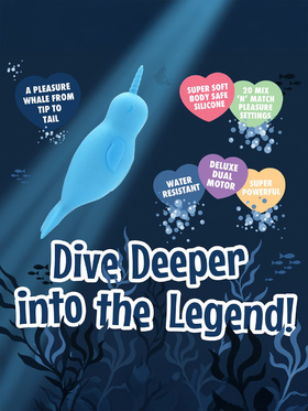 Unihorn: Neigh Mo, Dual Function Narwhal Vibrator