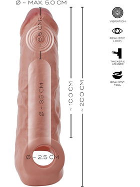 Realistixxx: Liquid Silicone RealSleeve with Vibration