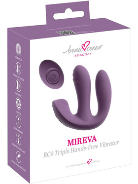 Beau Coeur: Mireva, RC Triple Hands-Free Vibrator