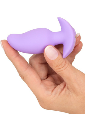 Cuties: Curved Tip Vibrating Mini Butt Plug