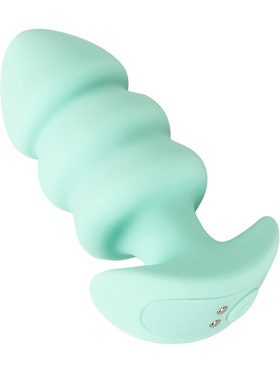 Cuties: Rippled Vibrating Mini Butt Plug