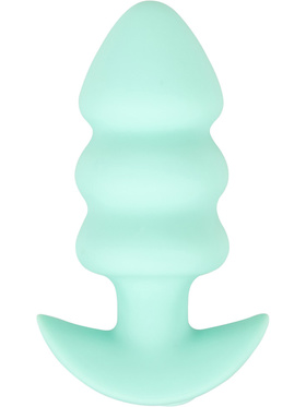 Cuties: Rippled Vibrating Mini Butt Plug