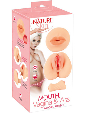 Nature Skin: Mouth, Vagina & Ass Masturbator Nature Skin: Mouth, Vagina & Ass Masturbator