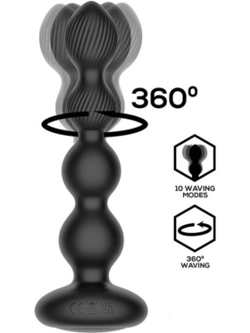 IntoYou: Mouve, Waving Vibrating Anal Plug with Remote