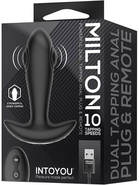 IntoYou: Milton, Dual Tapping Anal Plug with Remote