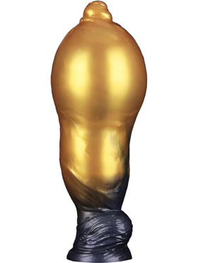 LoveToy: Aerosx, Dual Density Inflatable Dildo, 25 cm, guld/svart LoveToy: Aerosx, Dual Density Inflatable Dildo, 25 cm, guld/svart