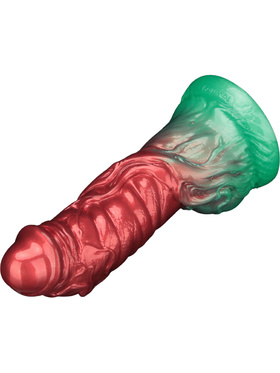 LoveToy: Aerosx, Dual Density Inflatable Dildo, 19 cm, röd/grön LoveToy: Aerosx, Dual Density Inflatable Dildo, 19 cm, röd/grön