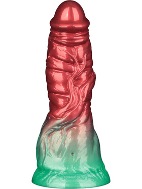 LoveToy: Aerosx, Dual Density Inflatable Dildo, 19 cm, röd/grön LoveToy: Aerosx, Dual Density Inflatable Dildo, 19 cm, röd/grön