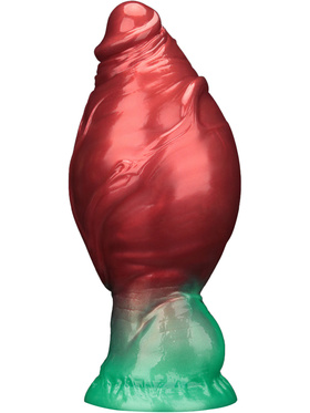 LoveToy: Aerosx, Dual Density Inflatable Dildo, 19 cm, röd/grön LoveToy: Aerosx, Dual Density Inflatable Dildo, 19 cm, röd/grön