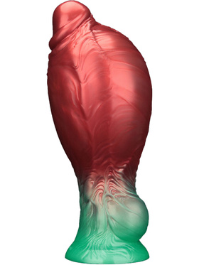 LoveToy: Aerosx, Dual Density Inflatable Dildo, 21 cm, röd/grön LoveToy: Aerosx, Dual Density Inflatable Dildo, 21 cm, röd/grön