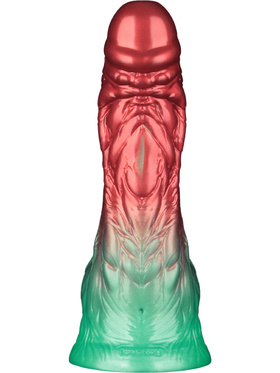 LoveToy: Aerosx, Dual Density Inflatable Dildo, 21 cm, röd/grön LoveToy: Aerosx, Dual Density Inflatable Dildo, 21 cm, röd/grön