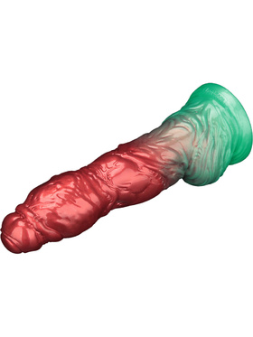 LoveToy: Aerosx, Dual Density Inflatable Dildo, 25 cm, röd/grön LoveToy: Aerosx, Dual Density Inflatable Dildo, 25 cm, röd/grön