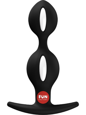 Fun Factory: B Balls Duo, Anal Plug,  svart