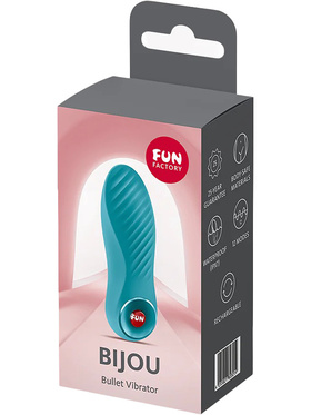 Fun Factory: Bijou Bullet Vibrator, turkos