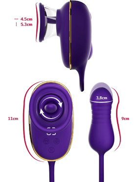 She.E.O: Licking Clitoral Pump & Anal Stimulator