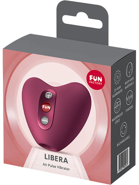 Fun Factory: Libera, Air Pulse Vibrator, vinröd
