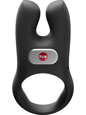 Fun Factory: Nos Classic, Vibrating Cock Ring, svart