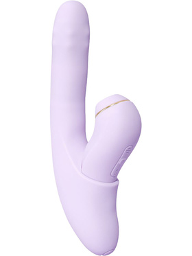 Svakom: DuoGlow, Thrusting Beaded Vibrator + Pulsating Stimulator