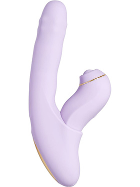 Svakom: DuoGlow, Thrusting Beaded Vibrator + Pulsating Stimulator