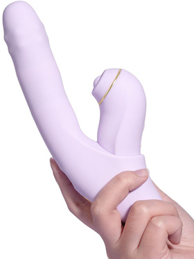 Svakom: DuoGlow, Thrusting Beaded Vibrator + Pulsating Stimulator