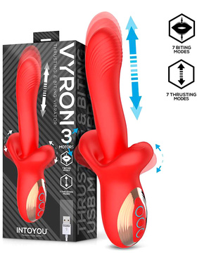 IntoYou: Vyron, Thrusting and Biting Vibrator