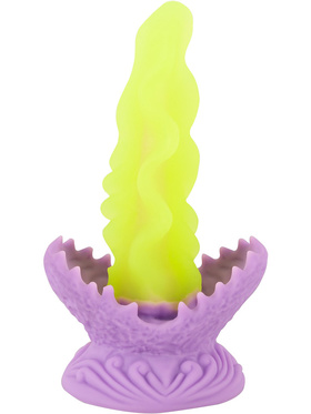 Beasty Cocks: Passion Plant, Creature Dildo with LED, 22 cm