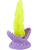 Beasty Cocks: Passion Plant, Creature Dildo with LED, 22 cm