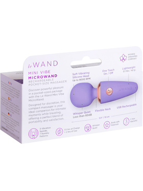 Le Wand: Mini Vibe Microwand, lila